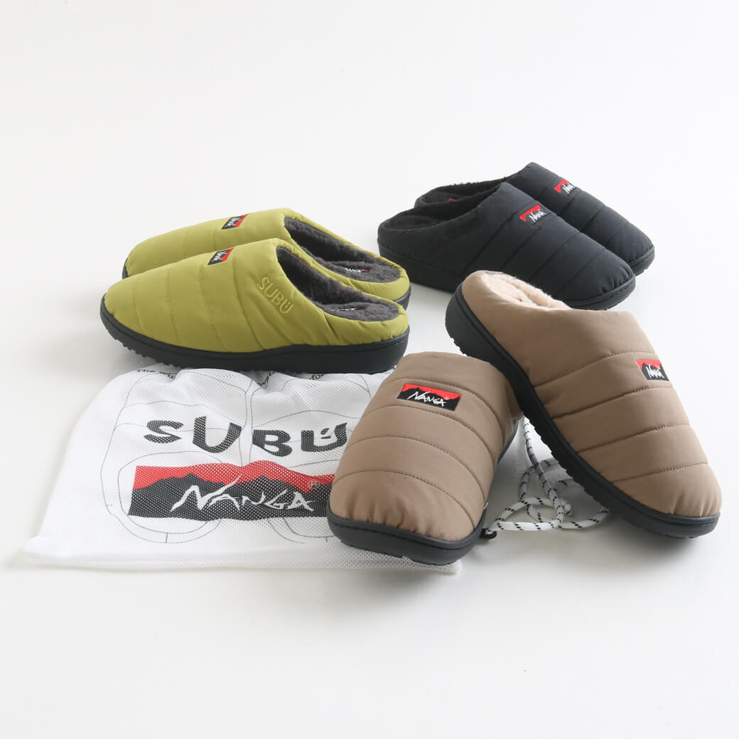 NANGA×SUBU ナンガ×スブ ヒノックウィンターサンダル｜BORN FREE