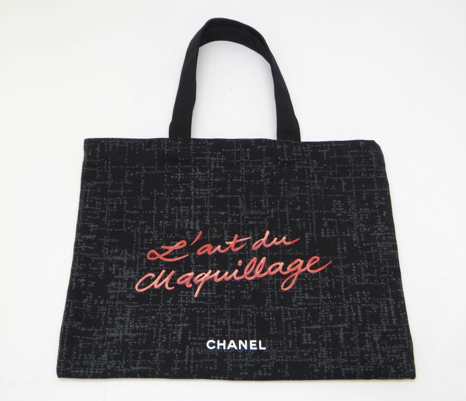 CHANEL シャネル ノベルティ トートバッグ ブラック系 美品 商品詳細