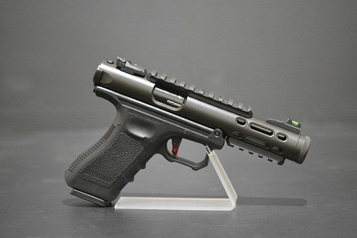 WE-TECH GLOCK GALAXY ブローバックガスガン ブラック仕様 ミリタリー