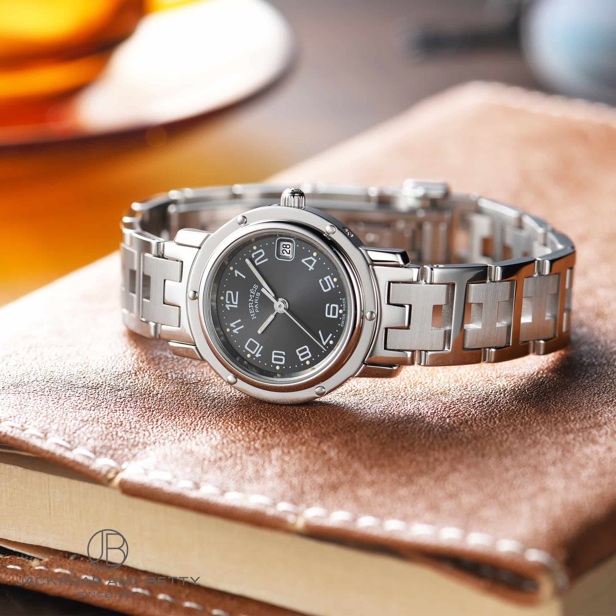 HERMES エルメス クリッパー レディースモデル 腕時計 美品HERMES