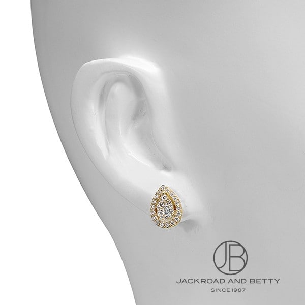 ペアシェイプ ダイヤ ピアス[] Pear Shape Diamond Earring | ノー