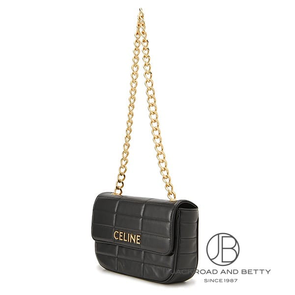 チェーン マトラッセ モノクローム ショルダーバッグ ブラック 黒