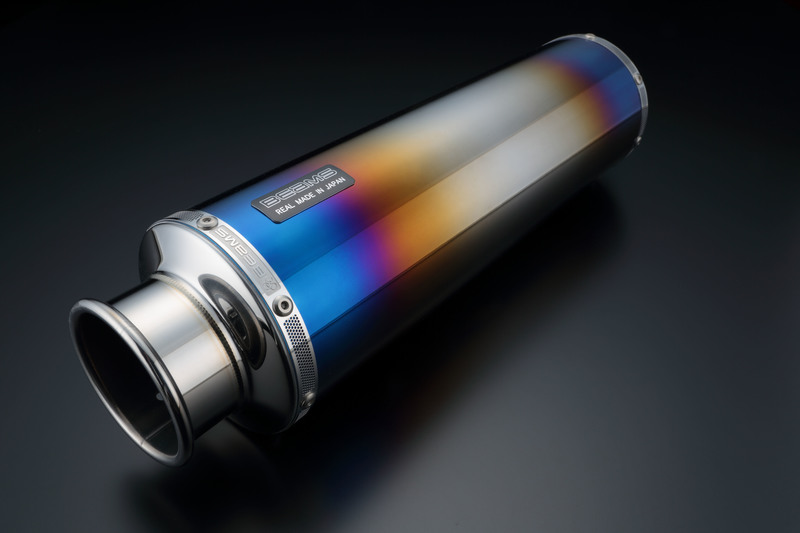 バーグマン200　マフラー 受注生産】バーグマン200用 ステップマフラー オプションB - バイク