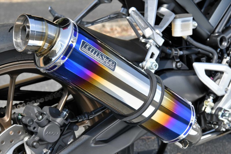 R-EVO ヒートチタン フルエキゾースト：GSX-R125：政府認証 ｜ BEAMS