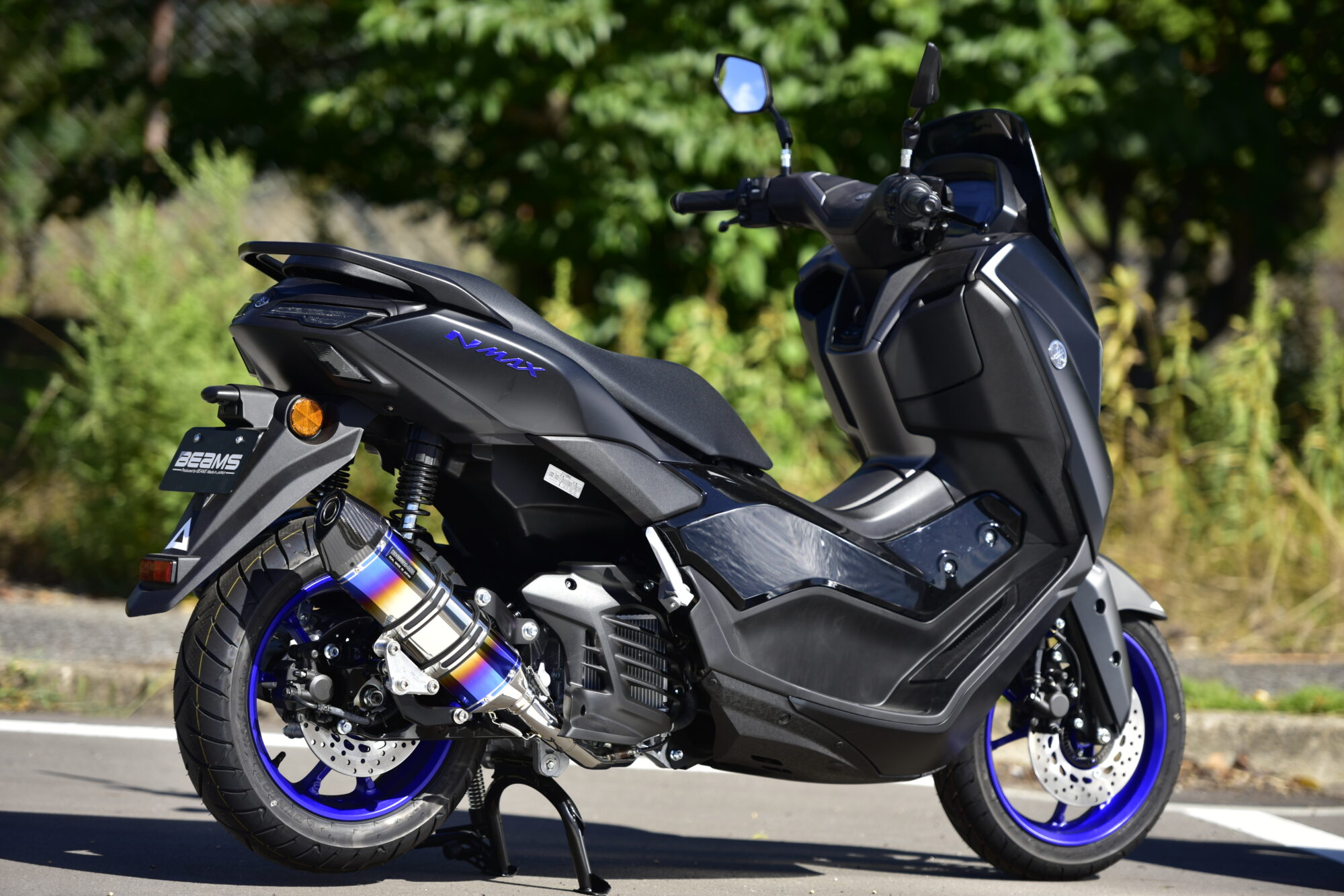 CORSA-EVOⅡヒートチタンサイレンサー 政府認証：N-MAX125：政府認証