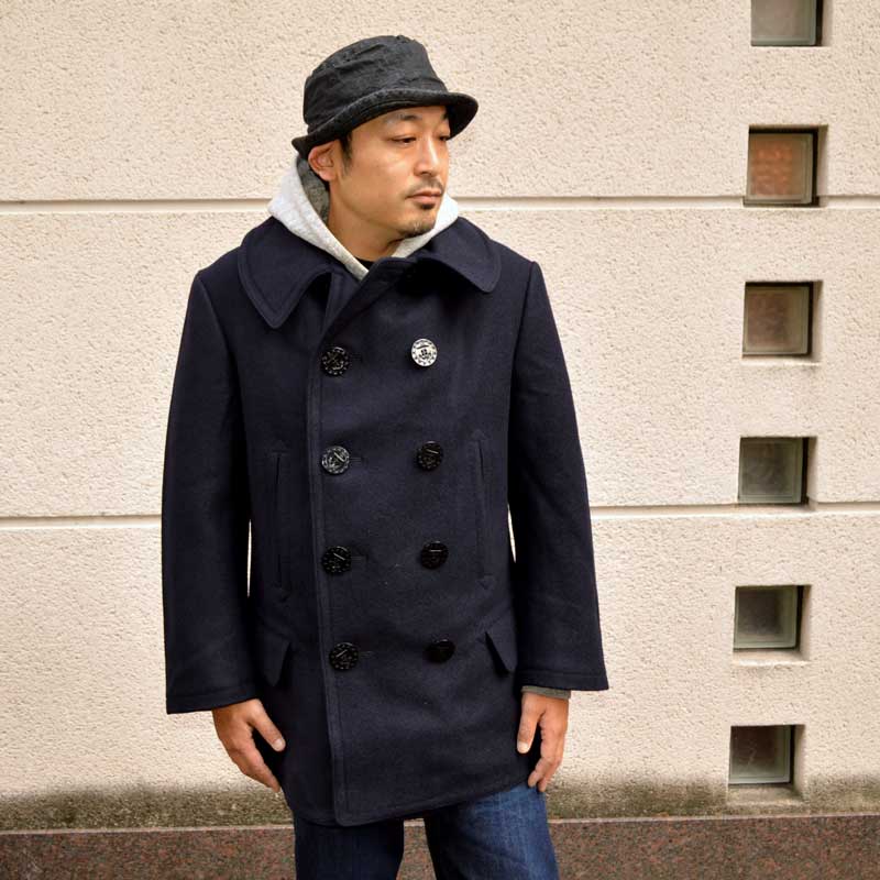 AUBERGE 21aw MCKINLEY コート サイズ44 ネイビー