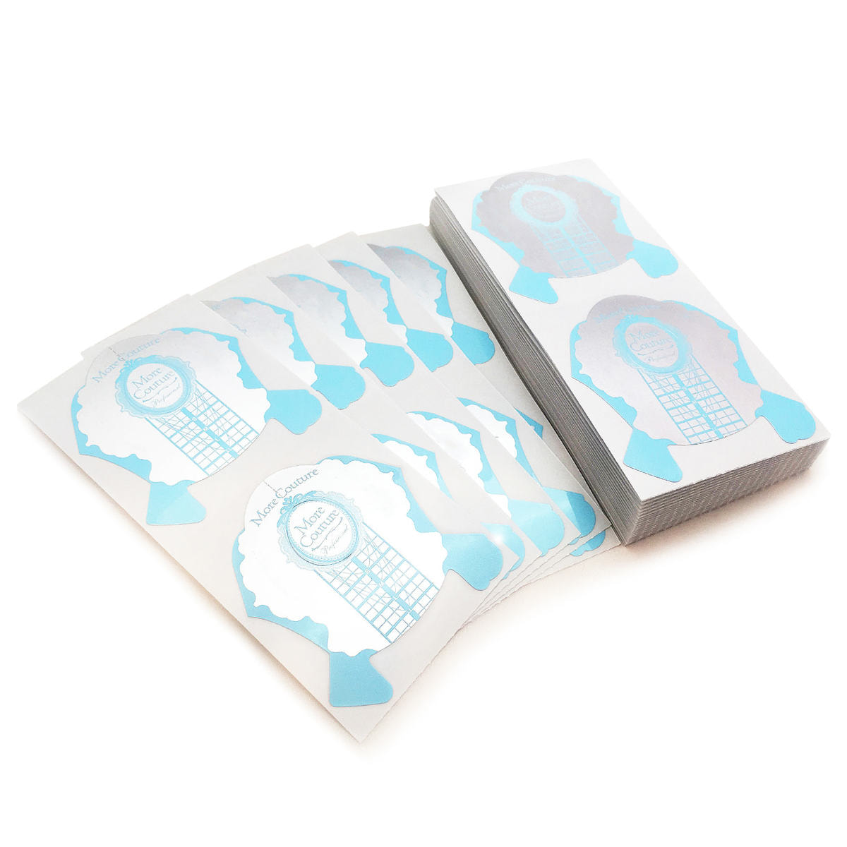 モアクチュール ネイルフォーム ブルー100枚の卸・通販 | ビューティ