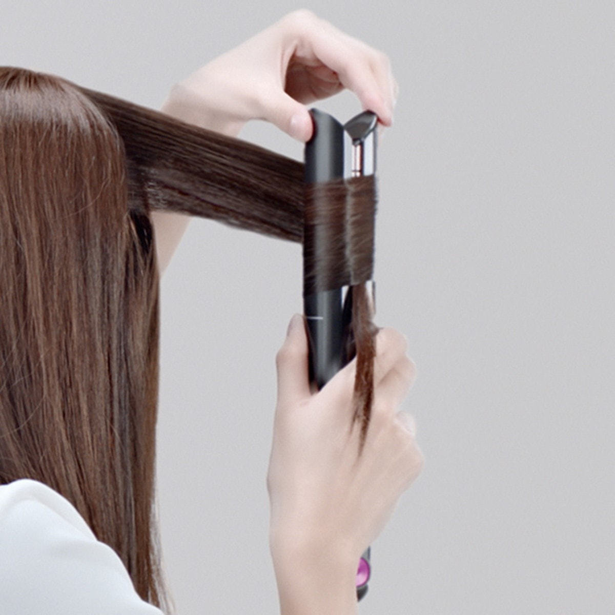 ダイソン コラールヘアアイロン プロモデル ブラック/パープルHS07 BP