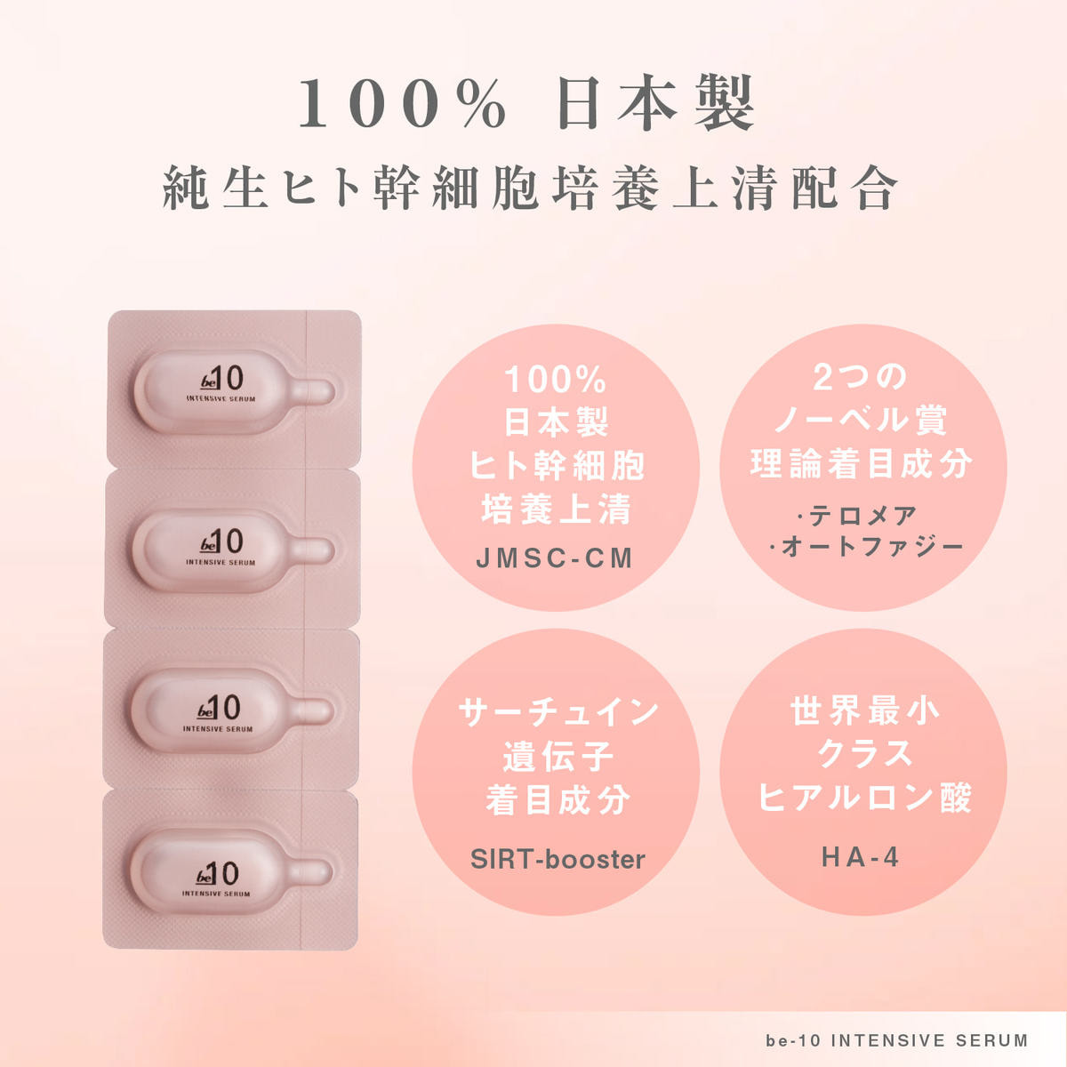 be-10 インテンシブ セラム 28個入の卸・通販 | ビューティガレージ