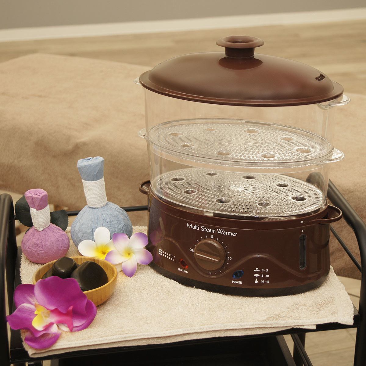 お得セット】業務用マルチスチームウォーマー＆ホットストーン（36個