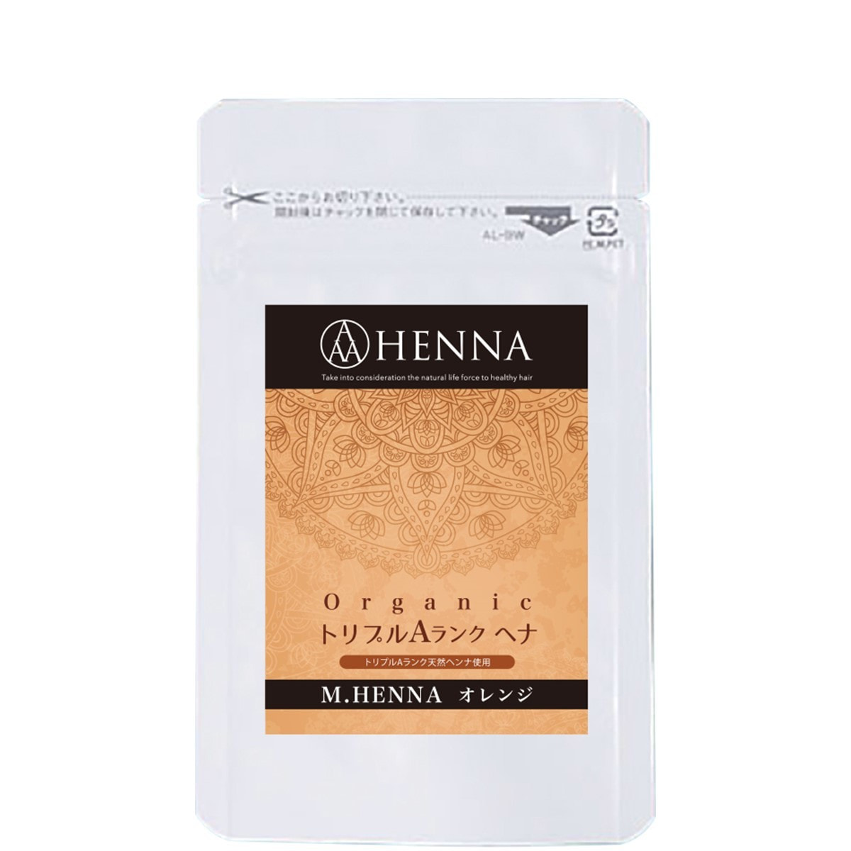 M.HENNA オレンジ 100g×5《AAA/オーガニックヘナ》の卸・通販