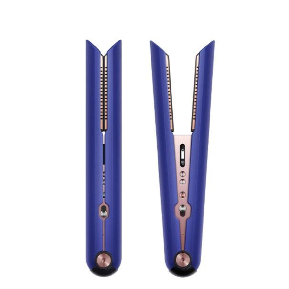 数量限定】ダイソン コラールヘアアイロン ビンカブルー/ロゼ≪収納