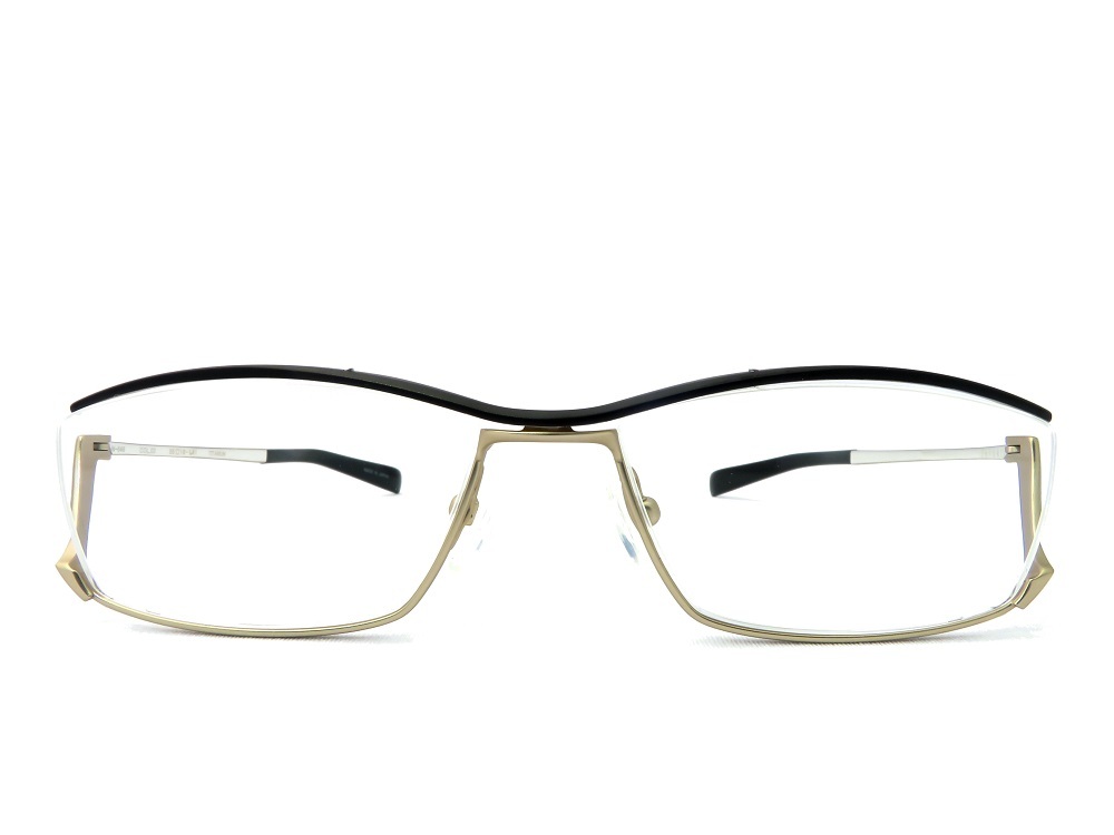 ジャポニスム JAPONISM メガネ JN-646 col.03 Black & White Gold