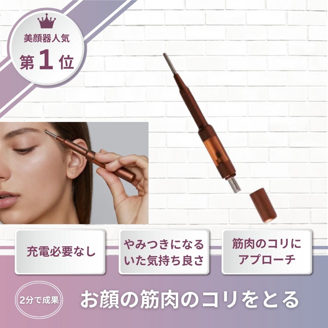 corefit FACE POINTER 美顔器 専用ケース付き corefit FACE POINTER
