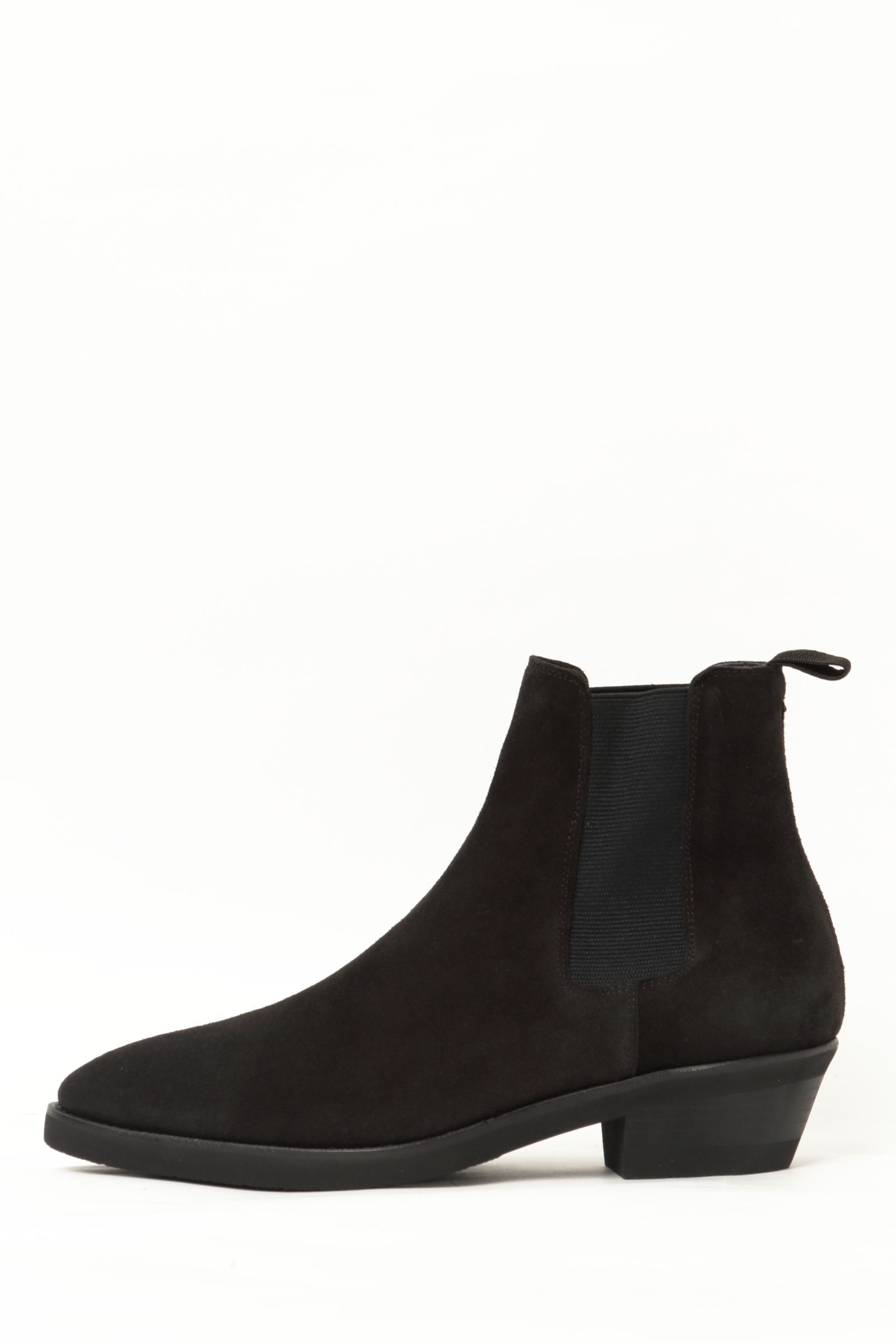 WH - 【ふにゃ男シリーズ】ヤヌスカーフ スエード サイドゴアブーツ