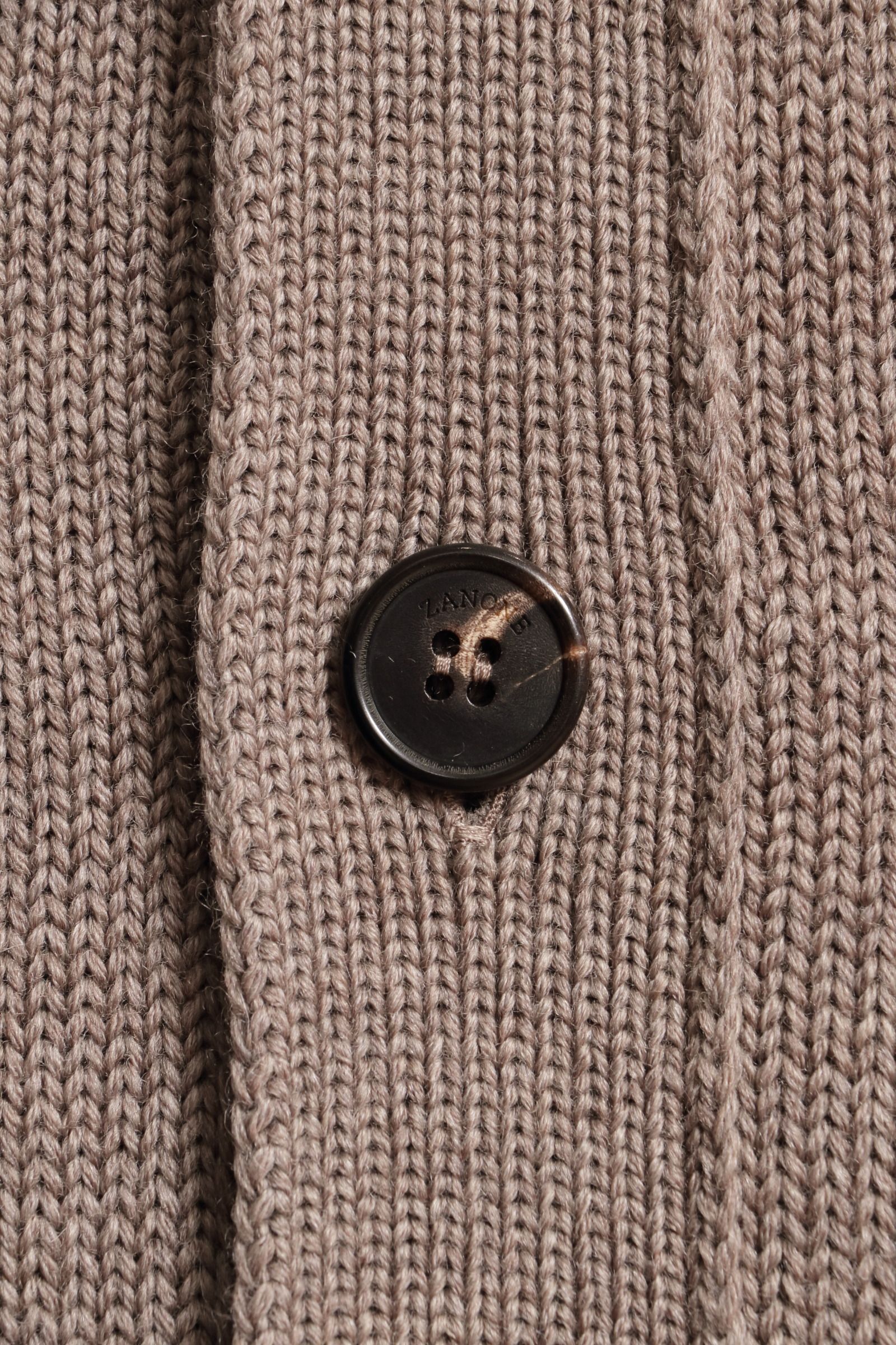 ZANONE - CHIOTO 5ゲージ ウール ソリッド スタンドカラー ニット