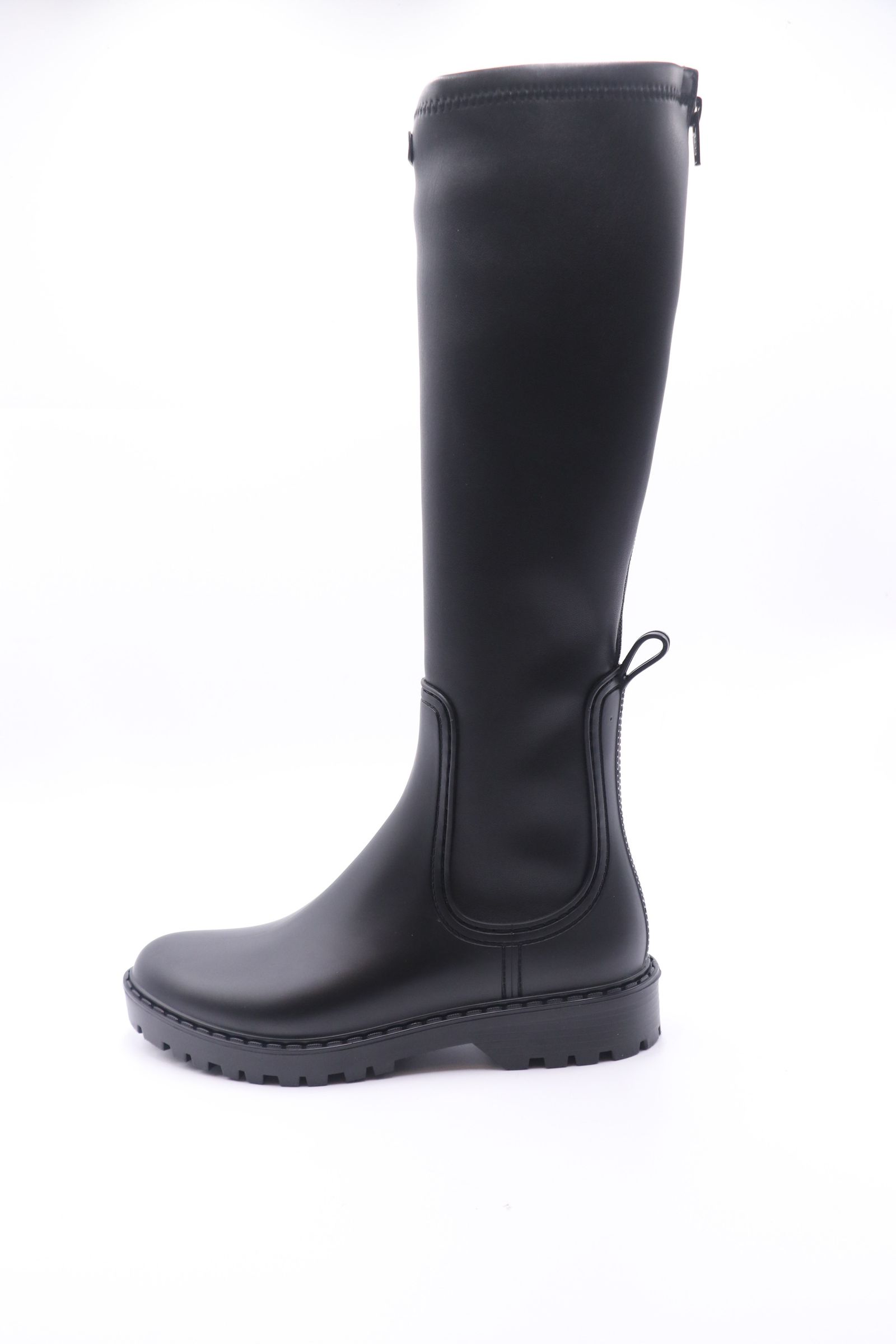 UNISA - ARLO ラバー ロングストレッチ レインブーツ ヒール3.5