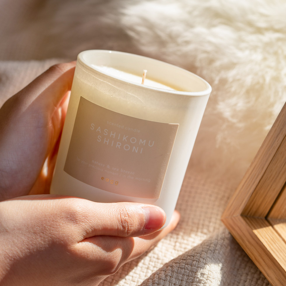 アロマキャンドル eagg candle エッグキャンドル 170g(種類)｜ギフト