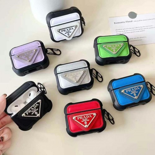 ブランド プラダ AirPods 4 3 Pro3 pro2ケース 華やかレザー Prada