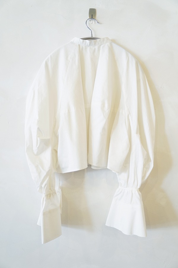 ETRE TOKYO カーブスリーブバンドカラーシャツ ELENDEEKetc セレクト