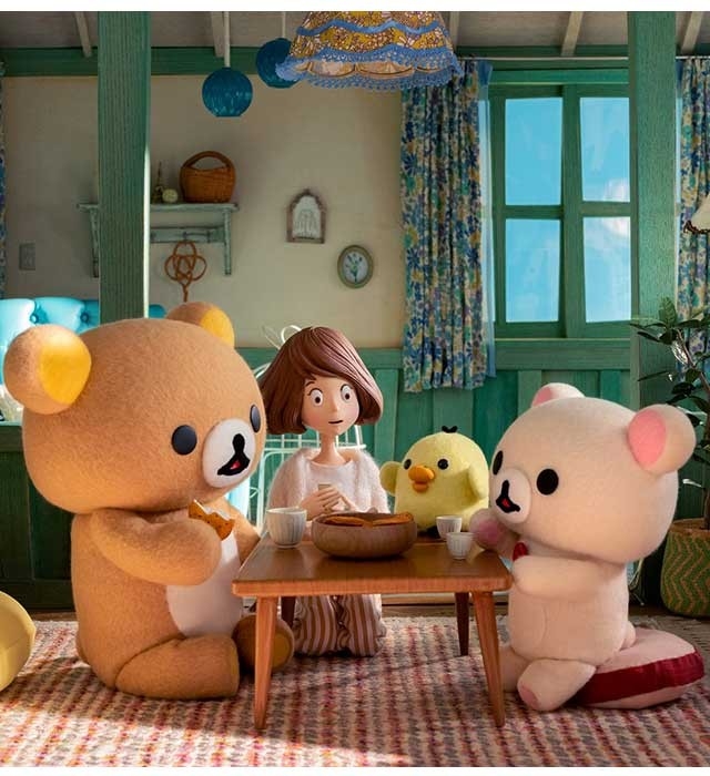 Netflixオリジナル『リラックマとカオルさん』特製リラックマ