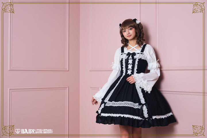 はわせFloraジャンパースカート＆ミニリボンクリップセット | BABY