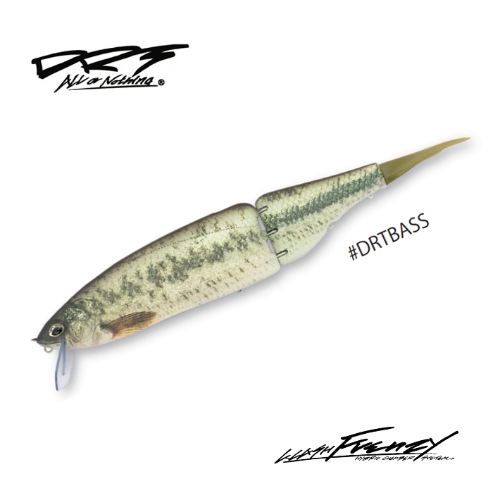 DRT クラッシュ フレンジー （送料700円） - 【バス・トラウト・ソルト
