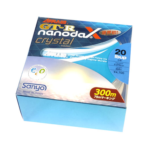 サンヨーナイロン GT-R ナノダックス クリスタルハード 16lb-20lb 300m