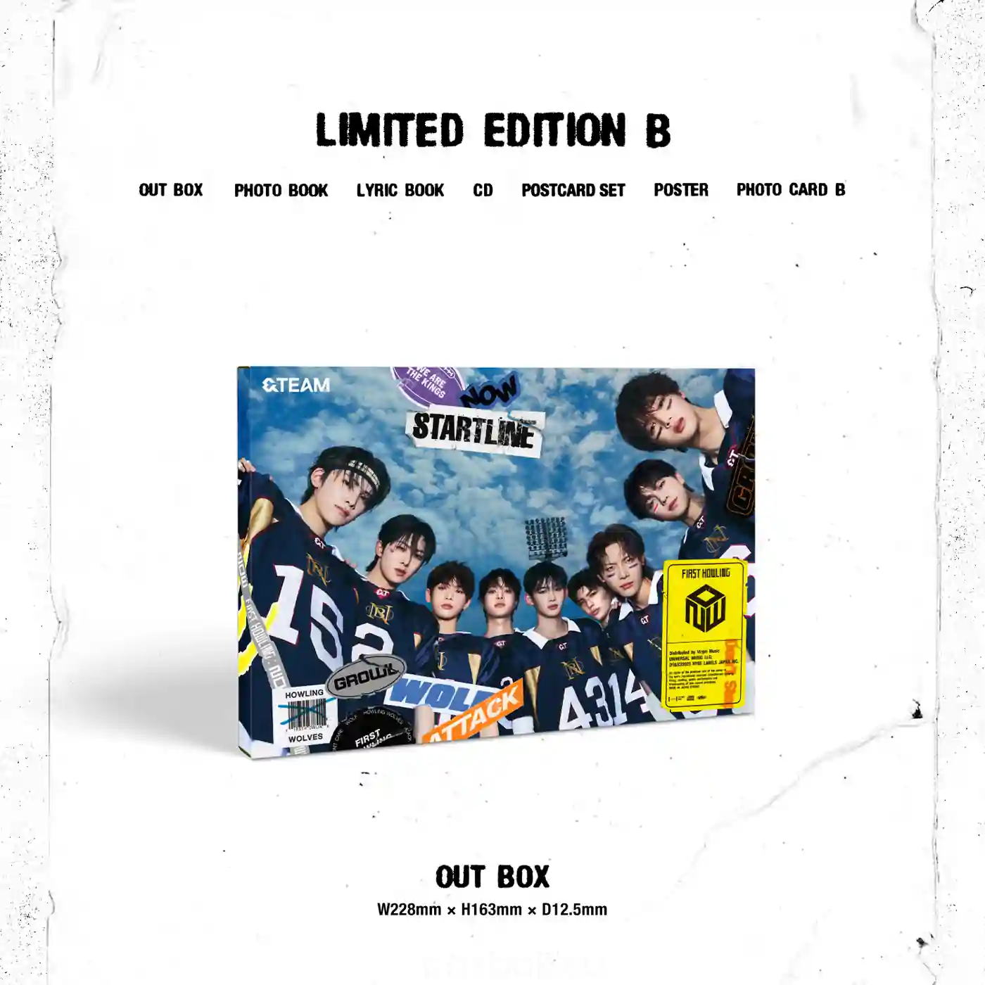 &TEAM – First Howling : NOW [Limited Edition] – Bak Bak K-Pop Store