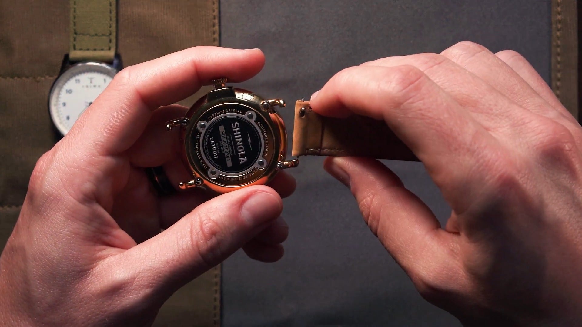 Crimson Red Racing Horween Leather Watch Band – Barton Watch Bands