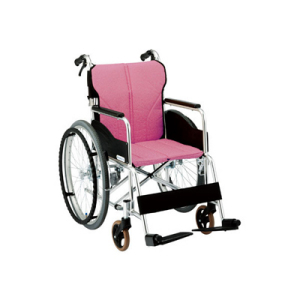 自操型車いす KK-T540MM ピンク｜BASE