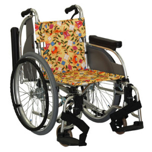 多機能自操型車いす AR-501(花柄)｜BASE