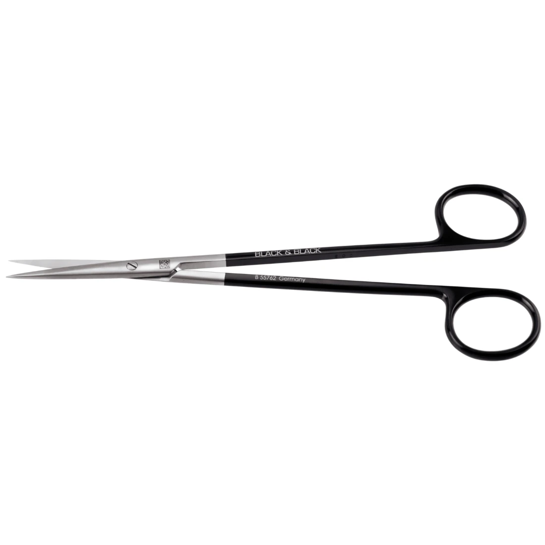Metzenbaum Serrated SuperCut Scissors | Black and Black Surgical