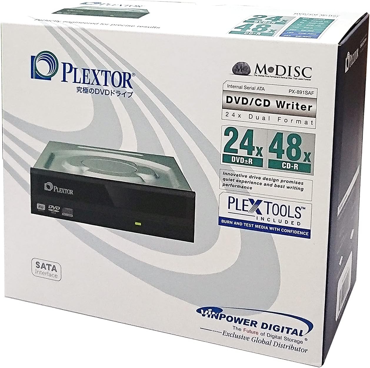 PLEXTOR PX-891SAF業務用内蔵DVDドライブ（品質検査ソフトウェア