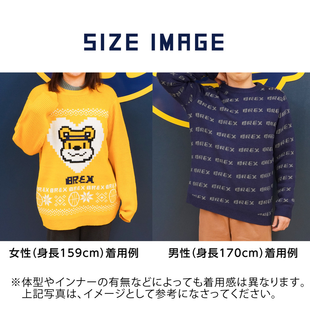 ブレッキーbit ダサセーター｜宇都宮ブレックス｜B.LEAGUE（Bリーグ