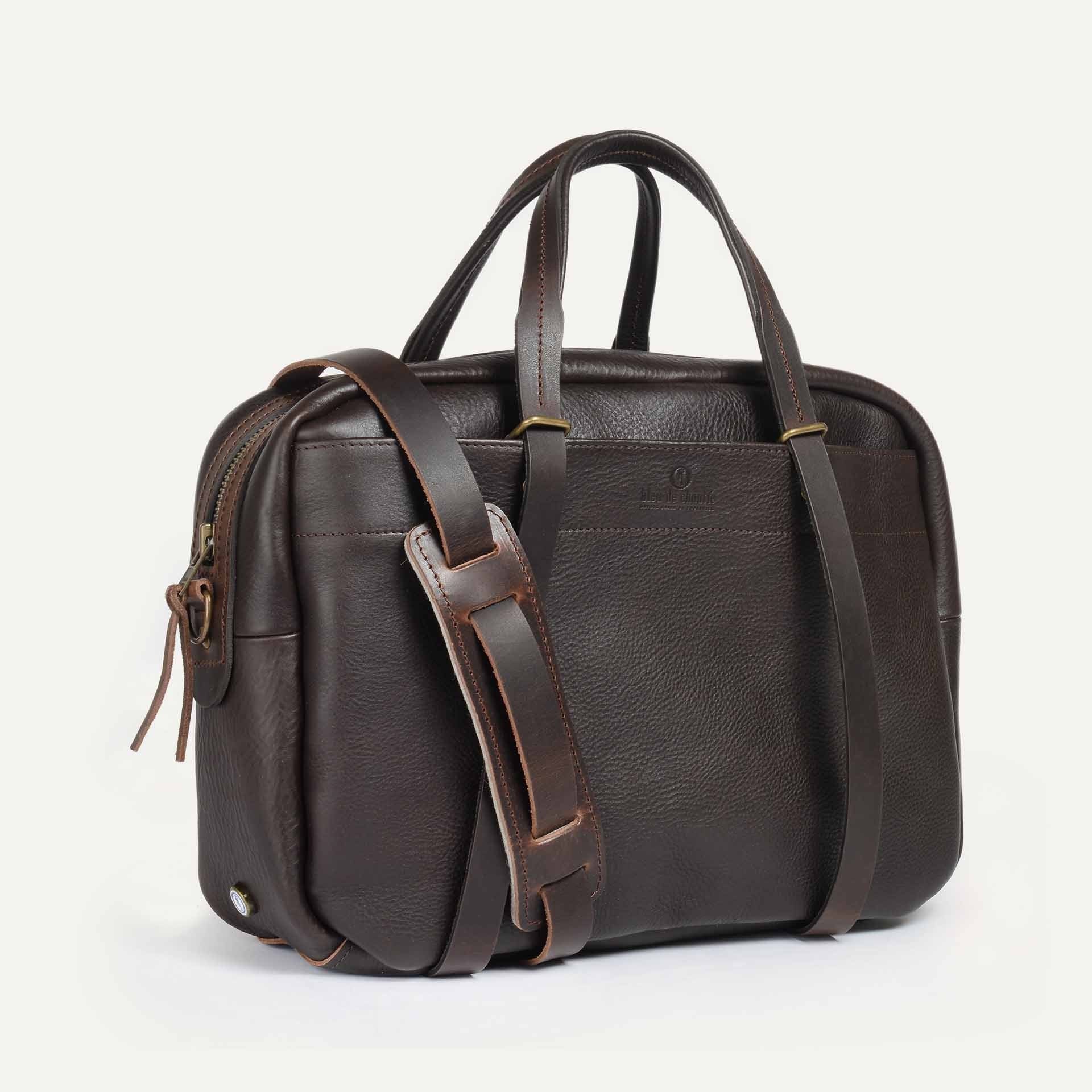 Report Business bag - Brown - Men's Folder bag - Leather Laptop