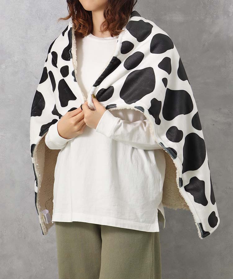 ウシ柄ブランケット | Bleu Bleuet（ブルーブルーエ）公式通販