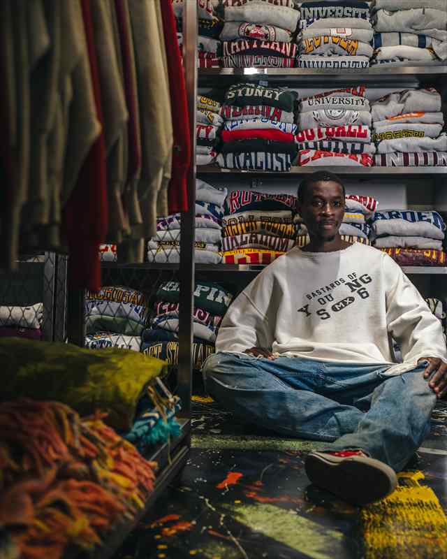 SAINT Mxxxxxx BerBerJin BJ_CREW NECK SWEAT YOUNG White