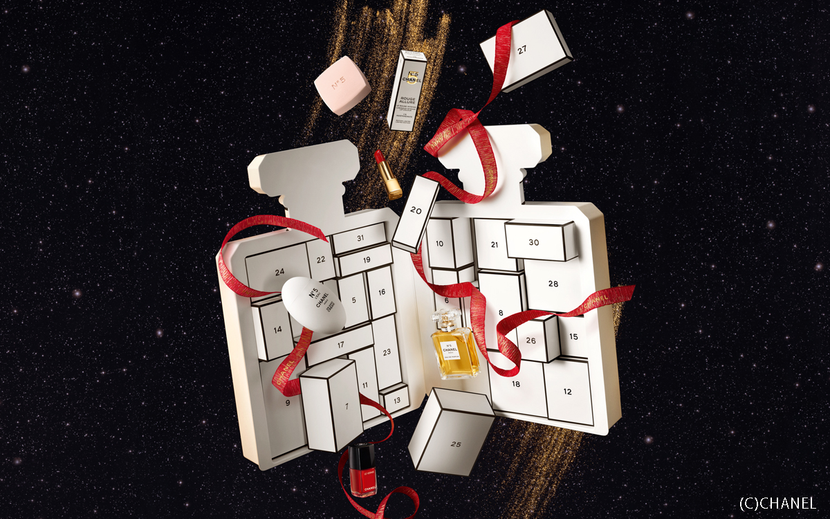シャネル×クリスマスコフレ2021】豪華なアドベントカレンダーやアイ