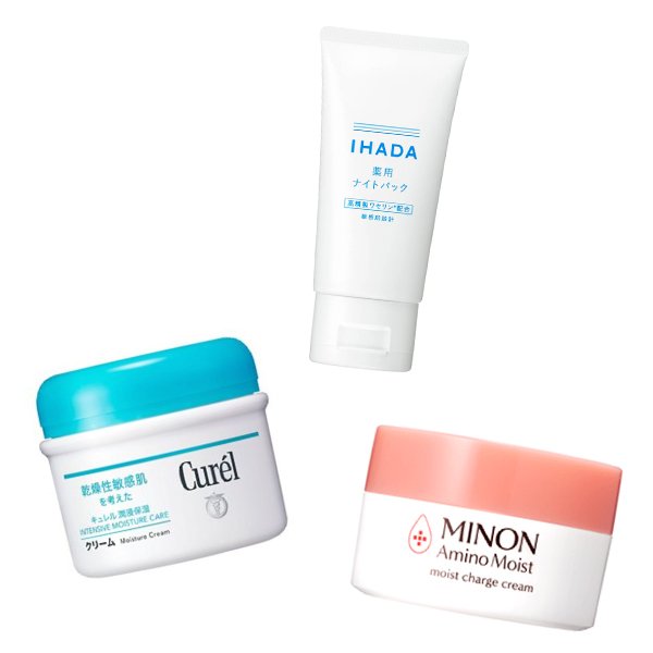 乾燥肌さん必見】ドラッグストアで手に入るお手頃高保湿クリーム3選