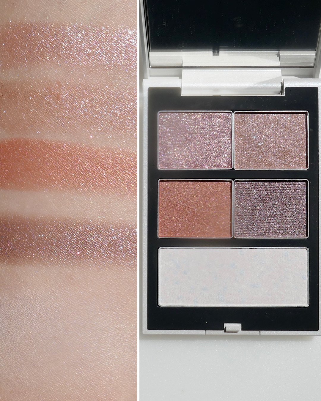 クリスマスコフレ2025】アイシャドウ＆メイクパレットスウォッチまとめ