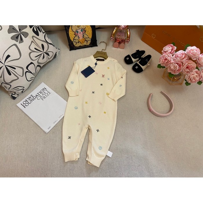 ブランドlvベビー服 ロンパース ルイヴィトン赤ちゃんカバーオール