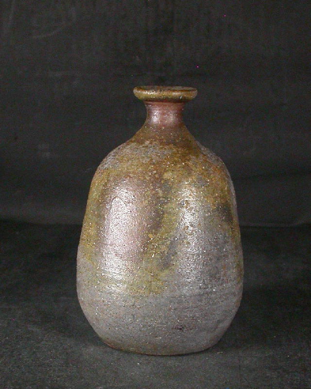 備前焼 登窯 備前焼中堅作家 森 神仙 窯変徳利1 備前焼卸・小売 六べえ