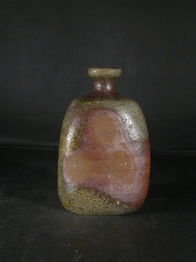 備前焼 登窯 備前焼人気作家 脇本 博之 共箱付き窯変徳利4 備前焼卸