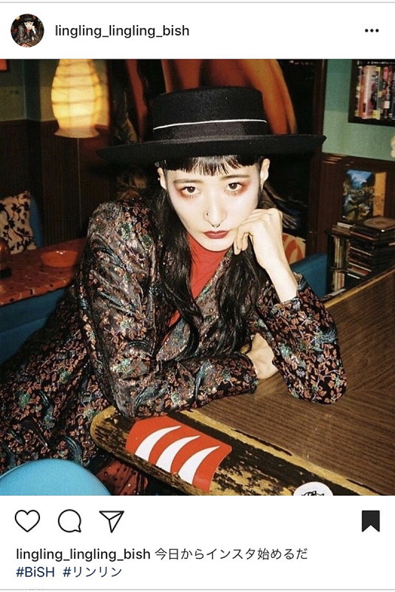 リンリン（BiSH）、メンバー初となる公式Instagramを開設 | Daily News