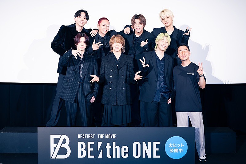 イベントレポート＞BE:FIRSTの“伝説の始まり”、映画『BE:the ONE』舞台