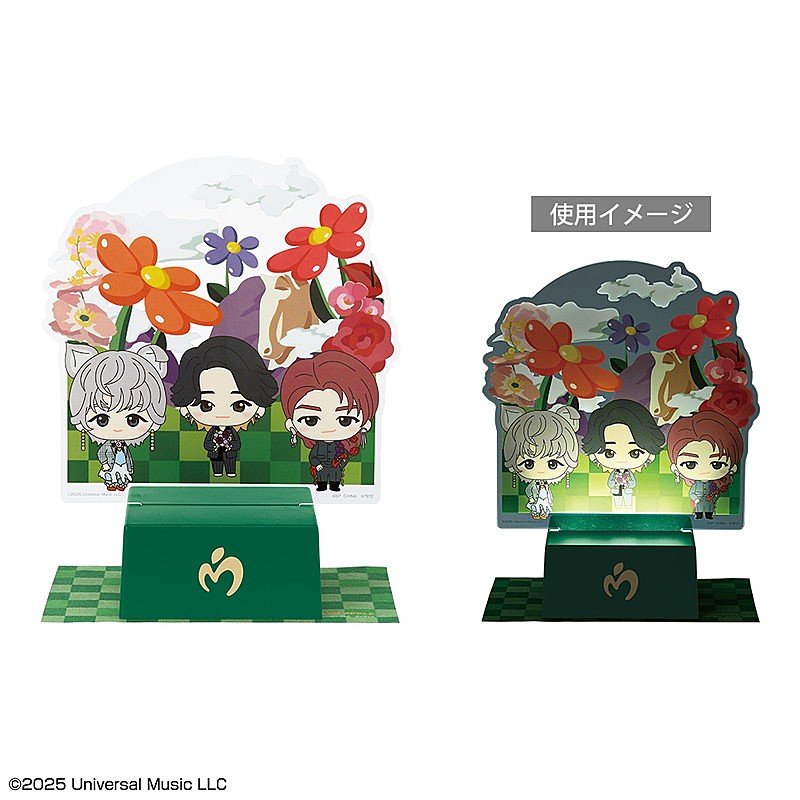 Mrs. GREEN APPLEの一番くじ第2弾、アクリルライト／キャンバスボード