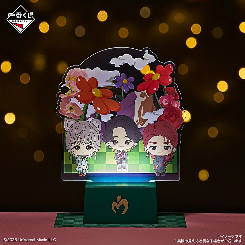 Mrs. GREEN APPLEの一番くじ第2弾、アクリルライト／キャンバスボード