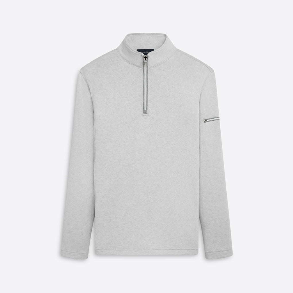 Quarter Zip Pullover Sweatshirt – BUGATCHI