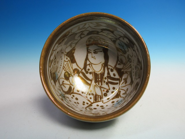 ラスター彩楽人文酒杯｜作家名：加藤 卓男｜文錦堂 | 文錦堂